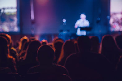 Blurred Event Audience
