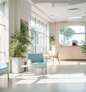 Clean and comfortable waiting rooms reduce stress