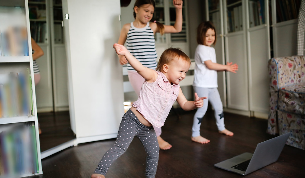 Children Dancing Together