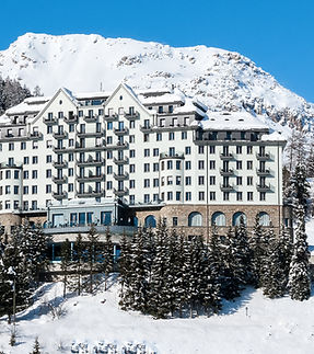 Hotel im Winter