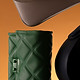Plant-based vegan leather fabric texture for purses