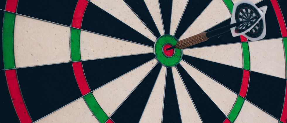 Dartscheibe Bullseye