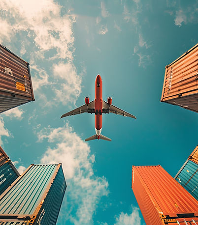 Plane and Containers