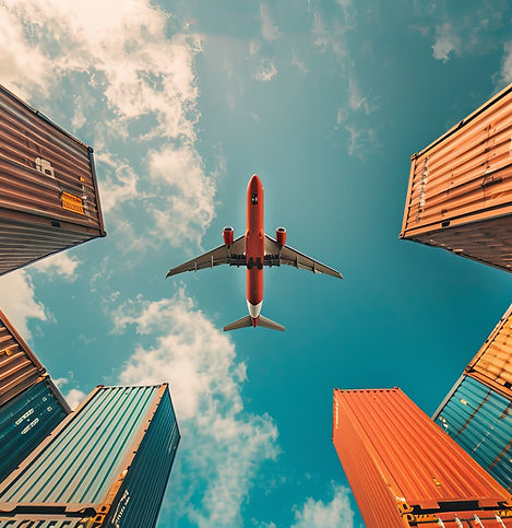 Plane and Containers