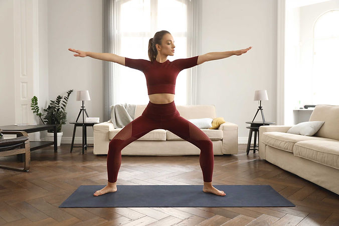 Practicing Yoga at Home