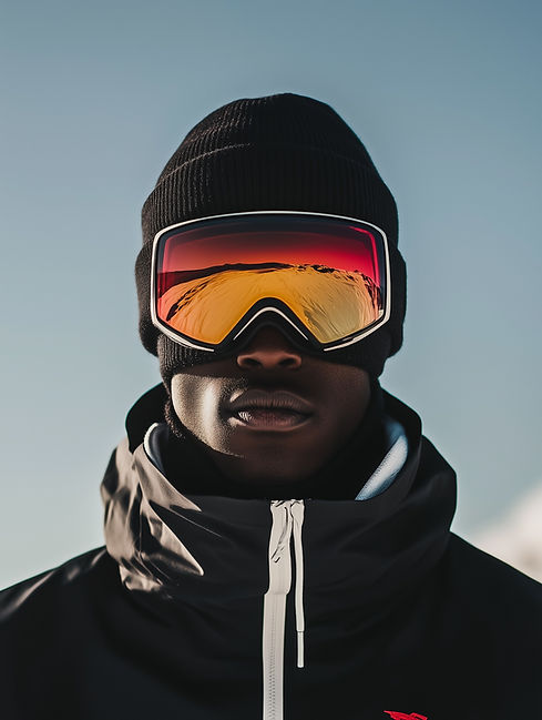 Man in Ski Goggles