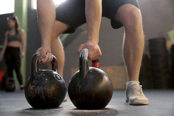 Kettlebells optillen
