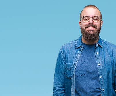 Man in Denim Jacket