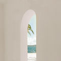 Vue sur la plage