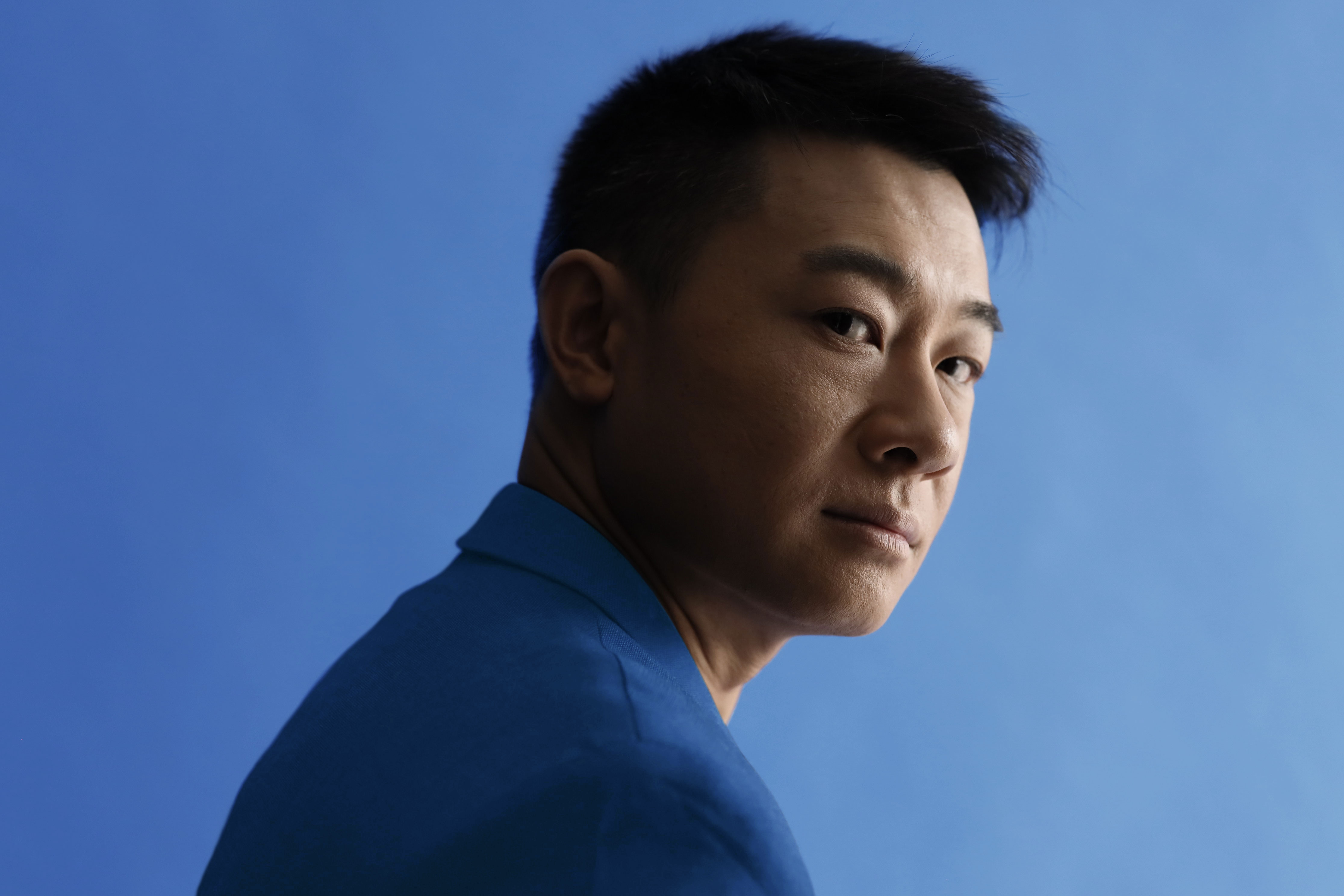 Man in Blue