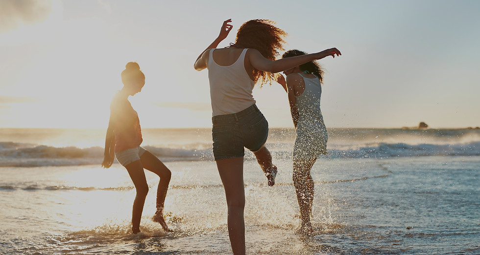 Group Beach Fun