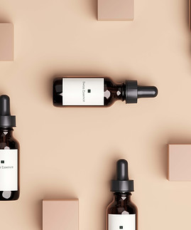 Dropper bottle container