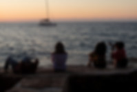 Enjoying Sunset