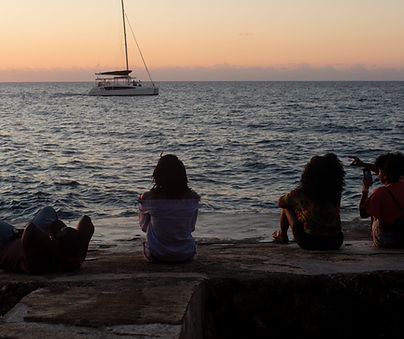Enjoying Sunset