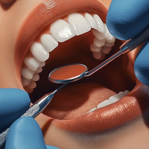 Dental Checkup Close-Up