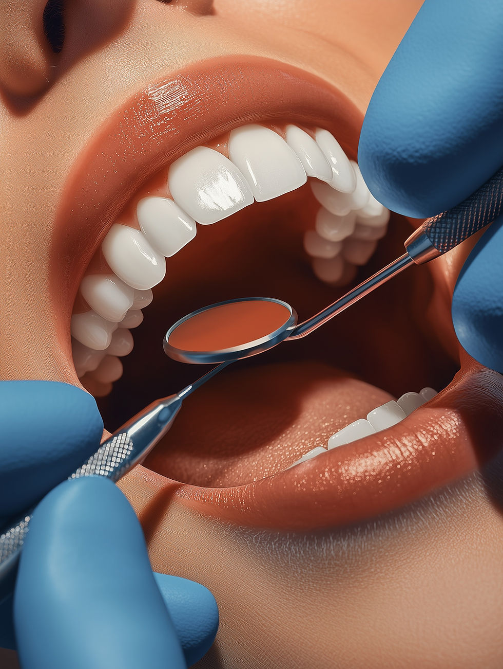 Dental Checkup Closeup