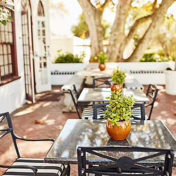 Outdoor Cafe Setting