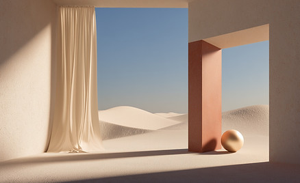 Minimal Architectural Scene