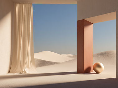 Minimal Architectural Scene