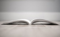 Open Book Close-Up