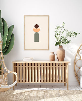 Boho stil soveværelse
