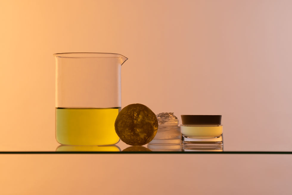 Natural Skincare Display