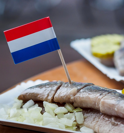 Zure haring bestellen