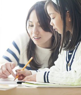 Female Teacher and Student