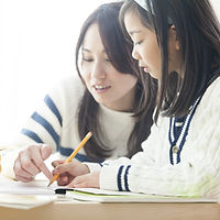 Female Teacher and Student