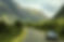Green mountains