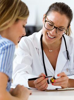Doctor and patient