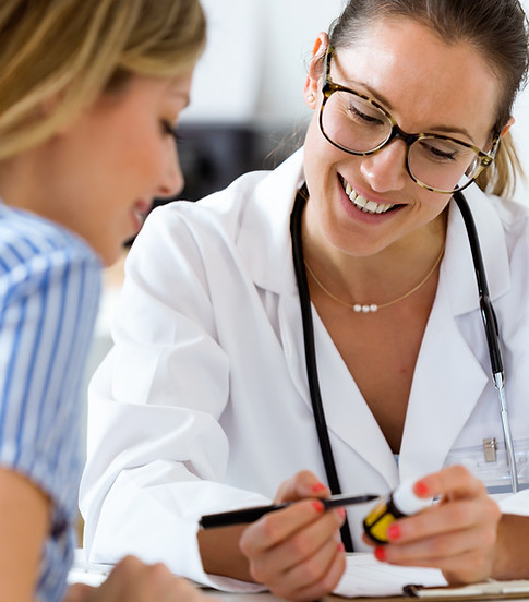 Doctor and patient