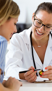 Doctor and patient