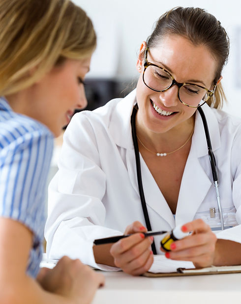 Doctor and patient