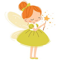Fairy Holding Wand