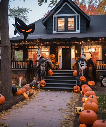 Decoraciones de Halloween para exteriores