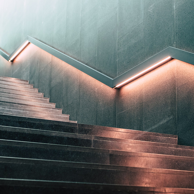 Illuminated Stairs