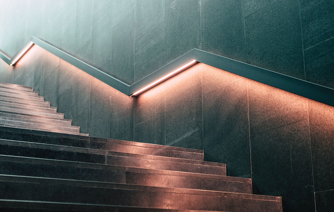 Illuminated Stairs