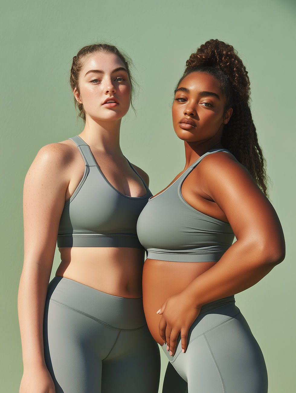 Modelos de roupas fitness