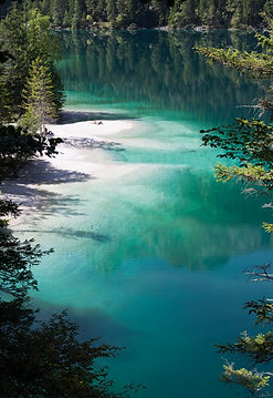 Lac Emerald pittoresque