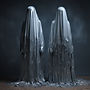 Silver Eerie Figures