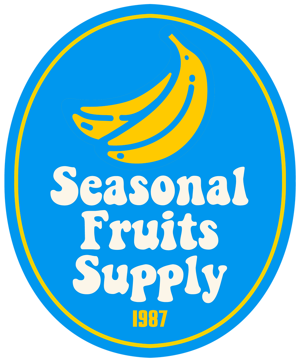 Logo mit saisonalen Früchten