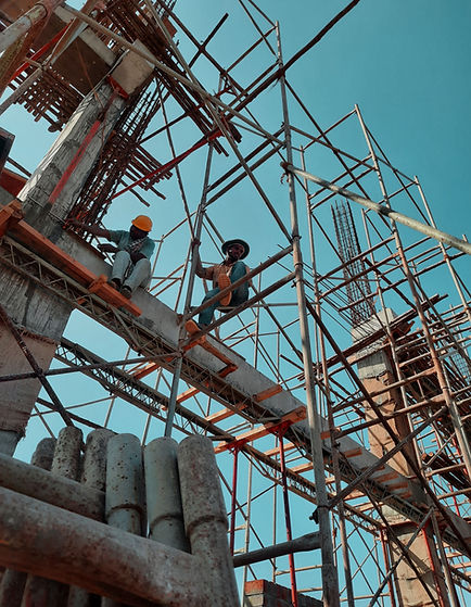 Construction Workers at the Site
