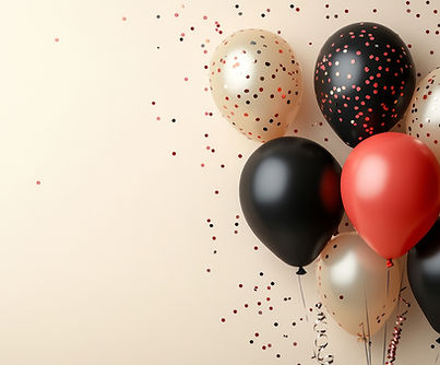 Balloon and Confetti Decor