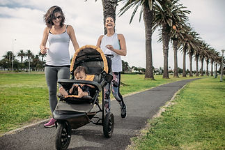 Jogging in Park