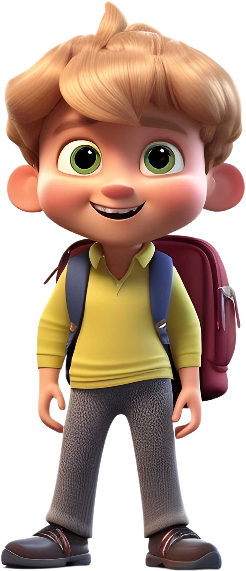 Cartoon Boy Character
