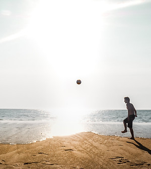 Soccer on the Beach