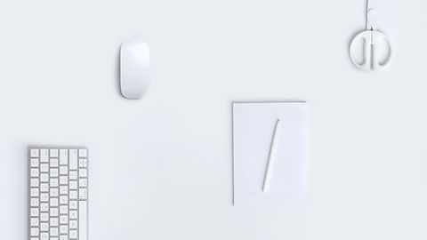 Minimalist Workspace Layout