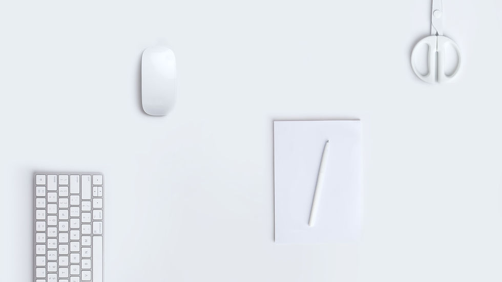 Minimalist Workspace Layout