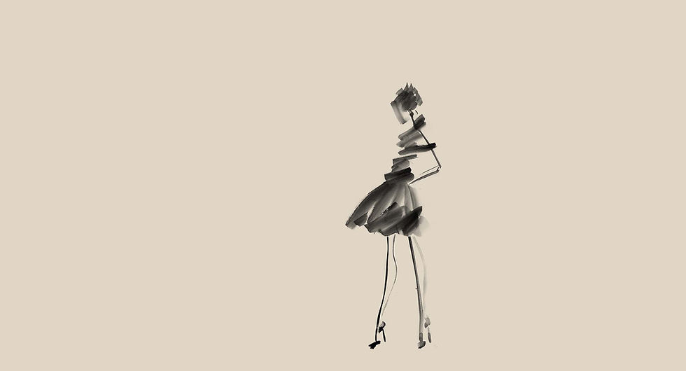 Abstract Fashion Illustration